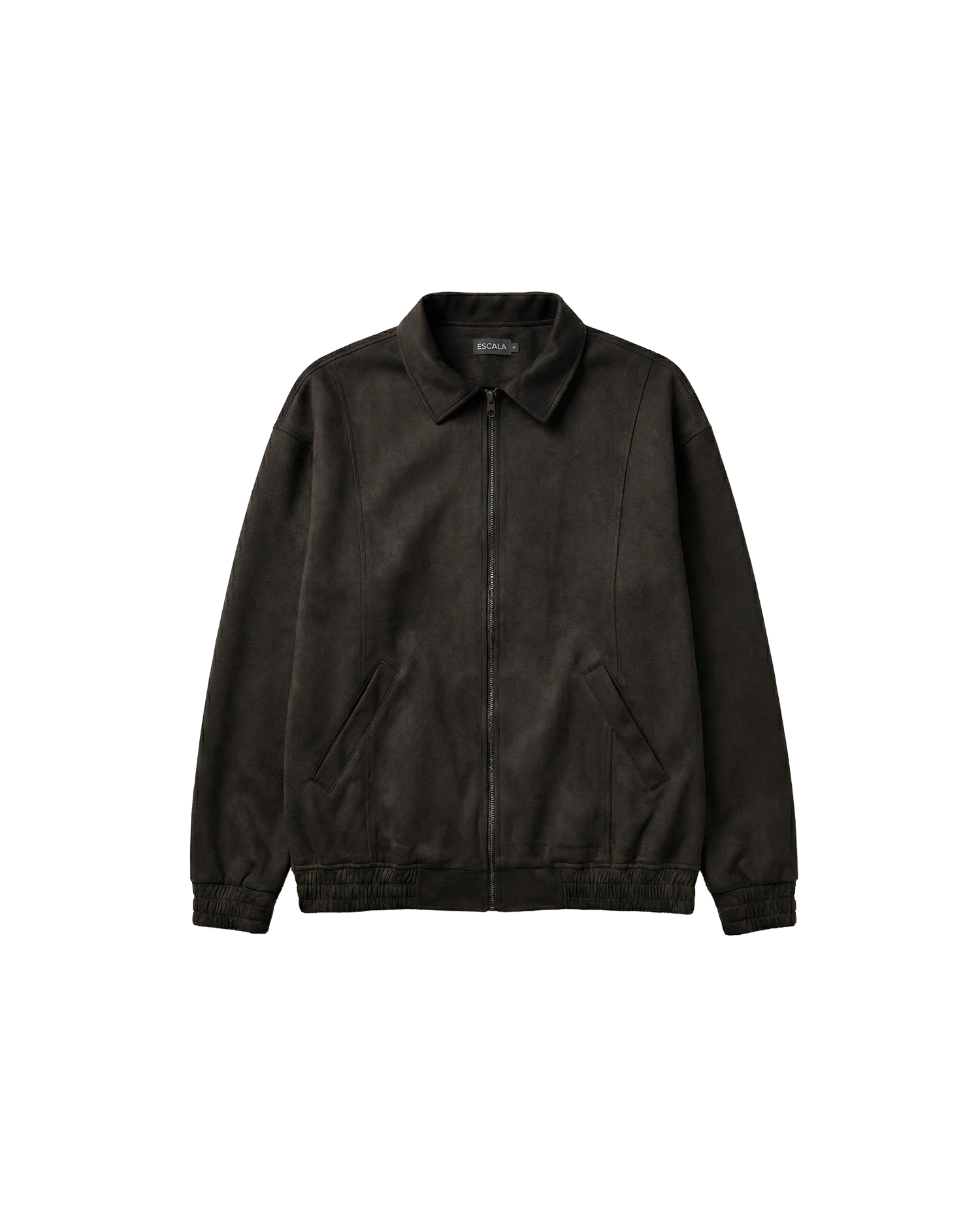 Obsidian Black Suede Jacket – Jackets | Escala