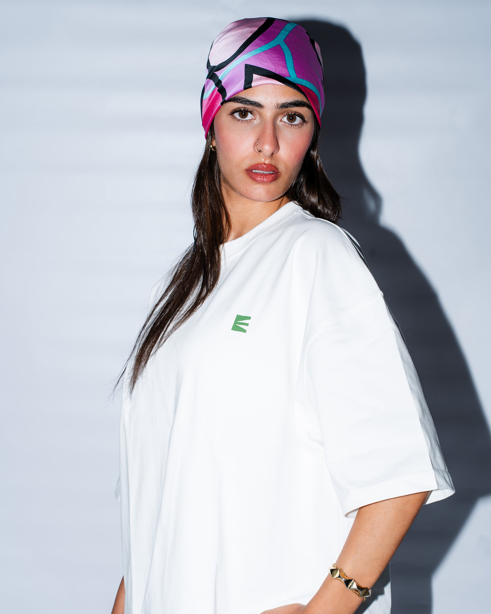 White Believe Tee