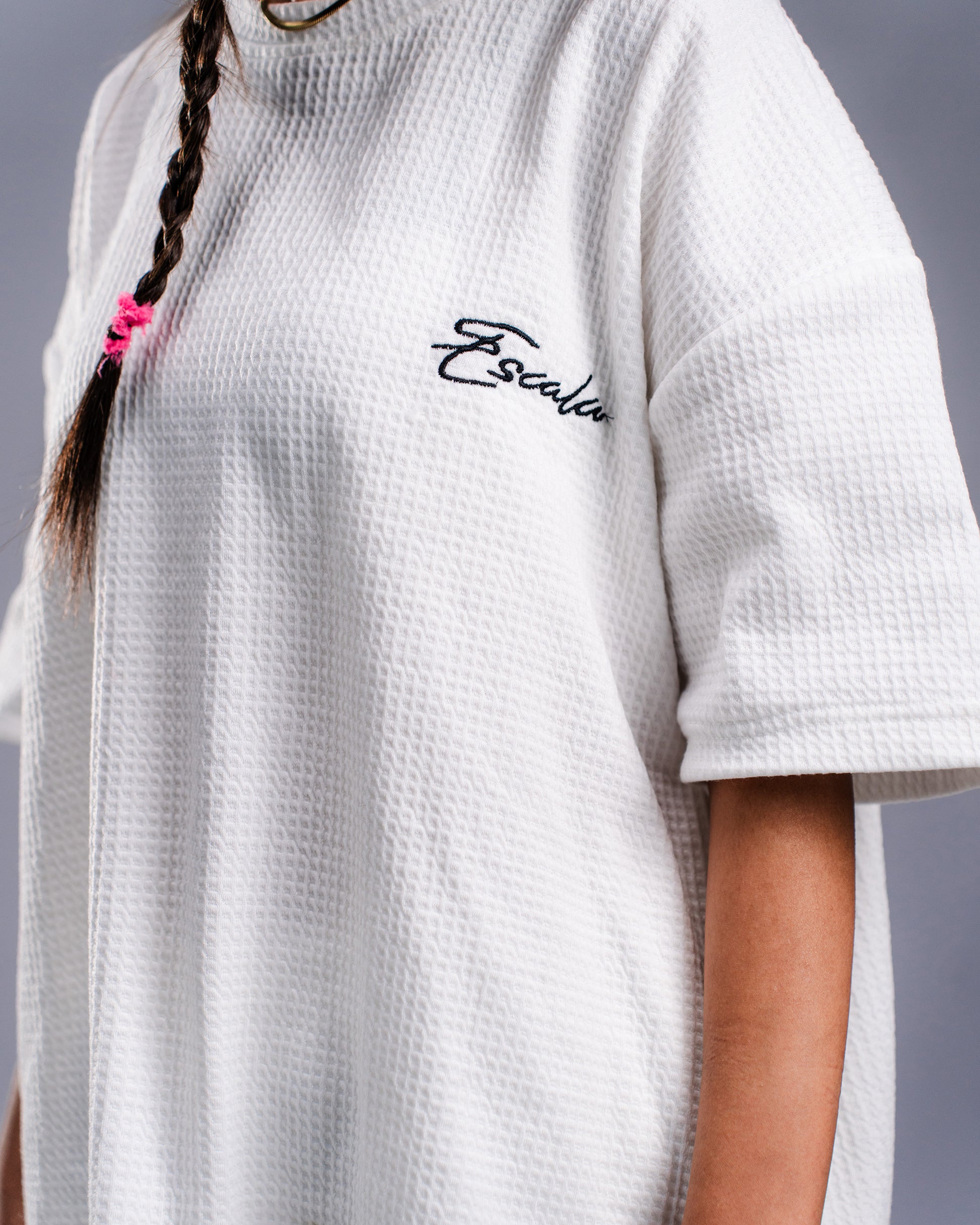 White Waffle T-shirt