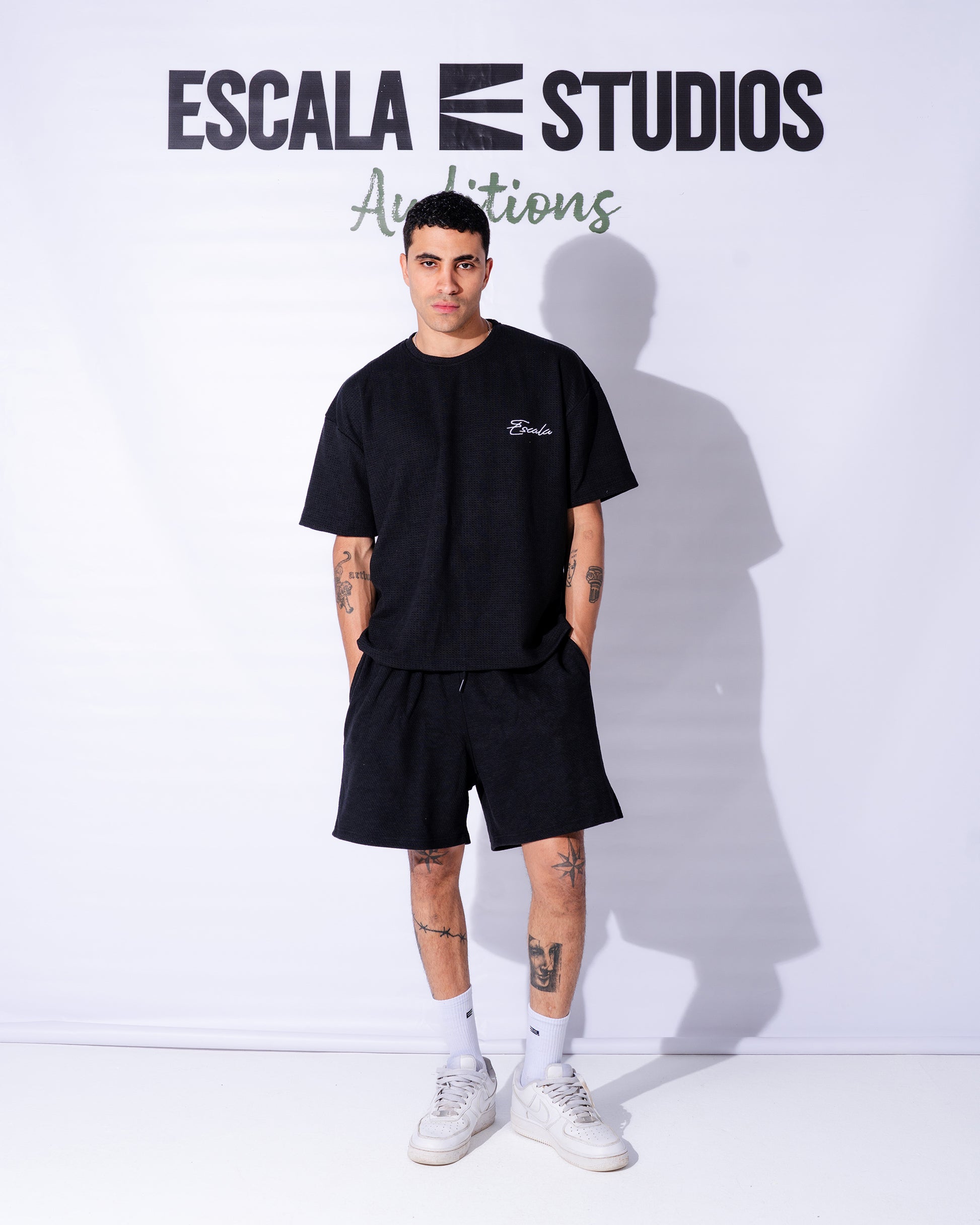 Black Waffle T-shirt