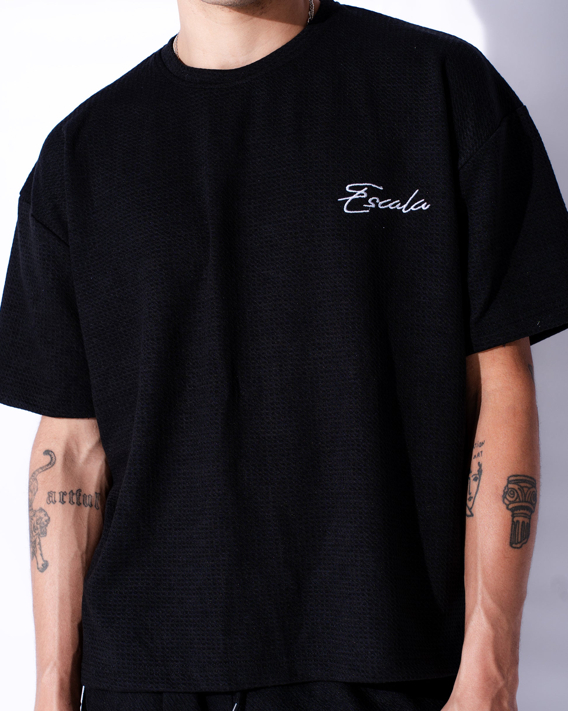 Black Waffle T-shirt
