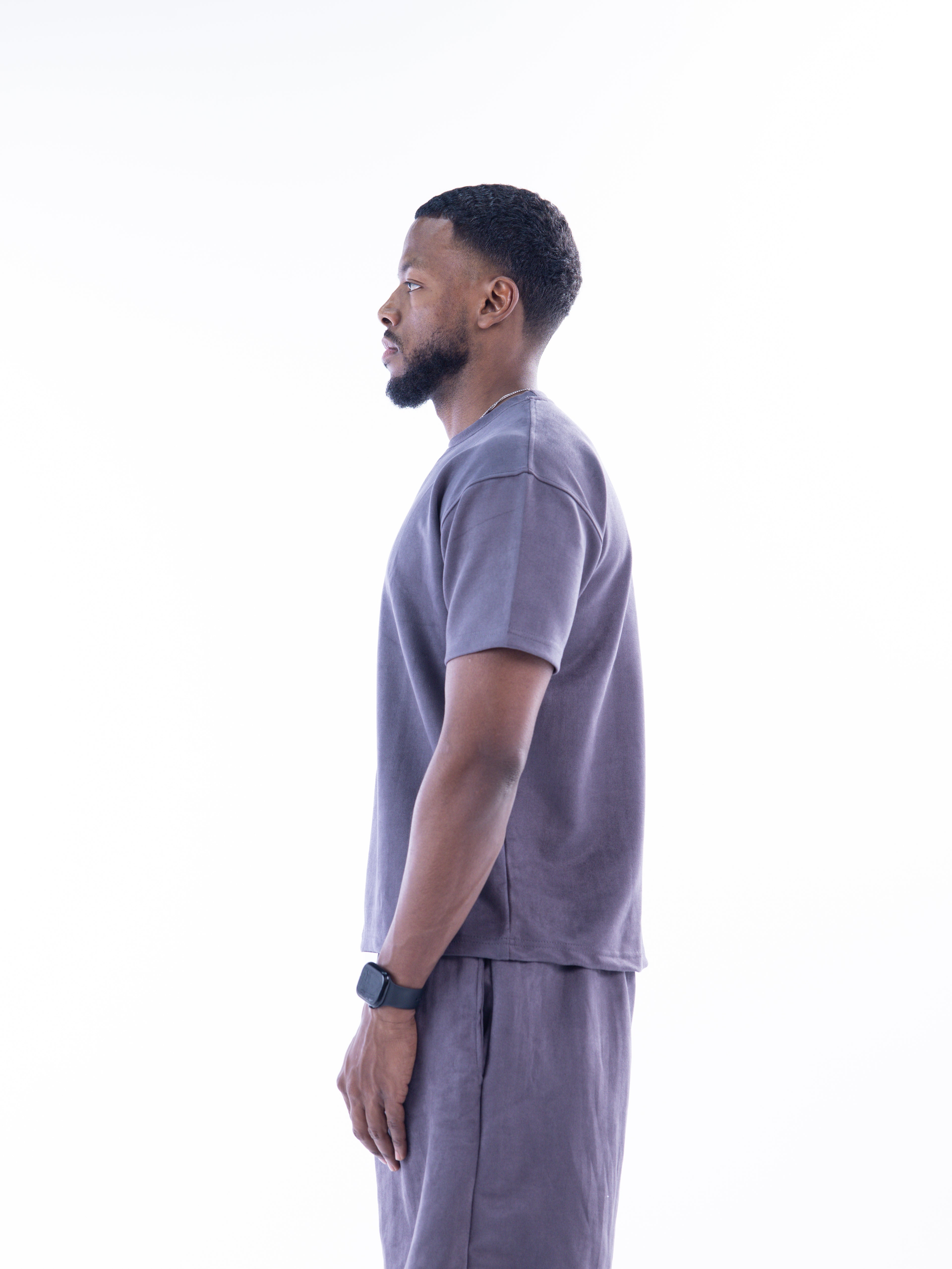 Grey Velvet T-shirt