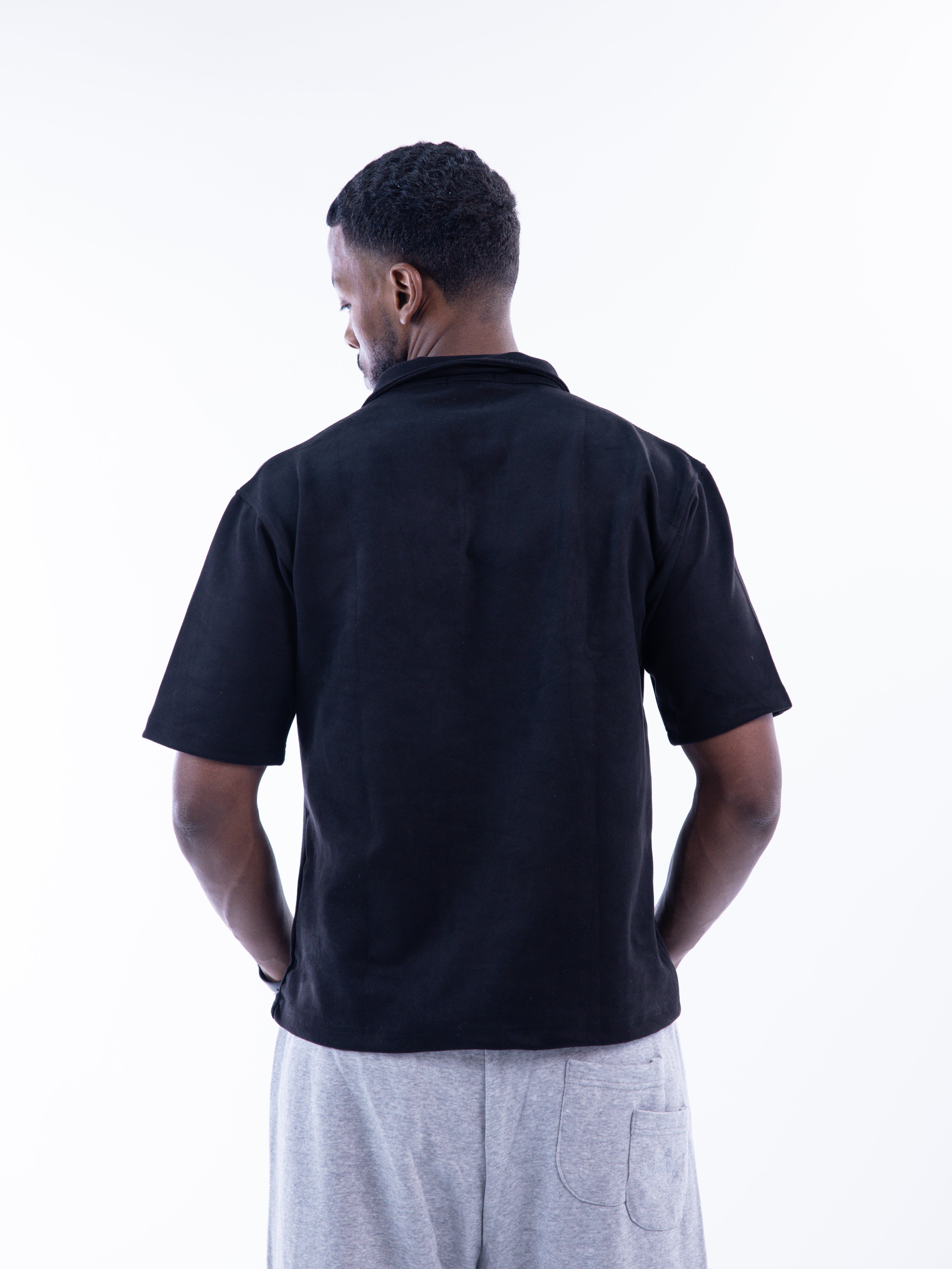 Black Velvet Polo T-shirt
