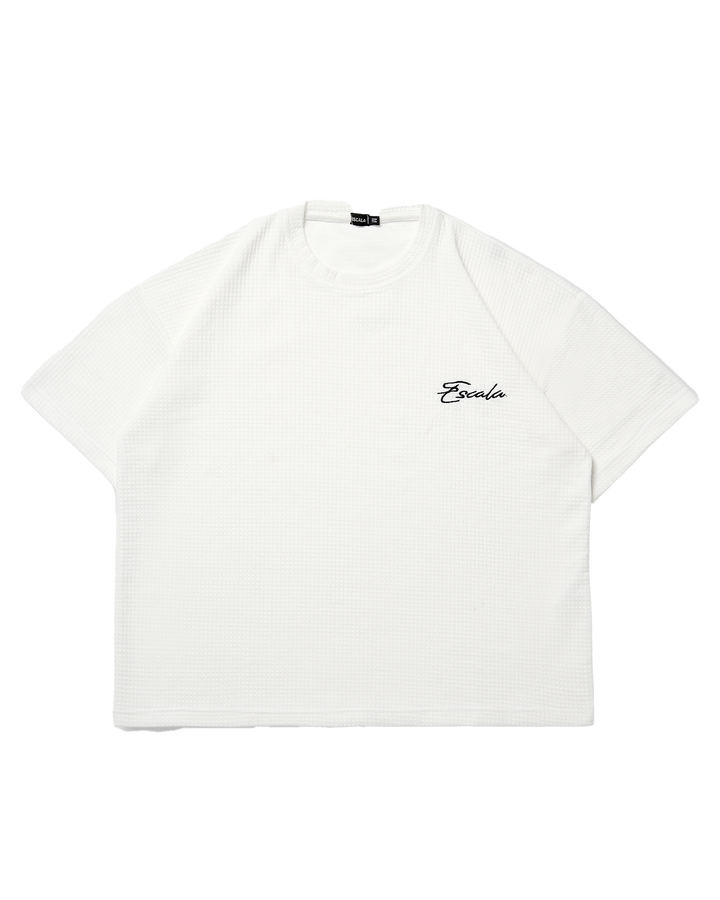 White Waffle T-shirt