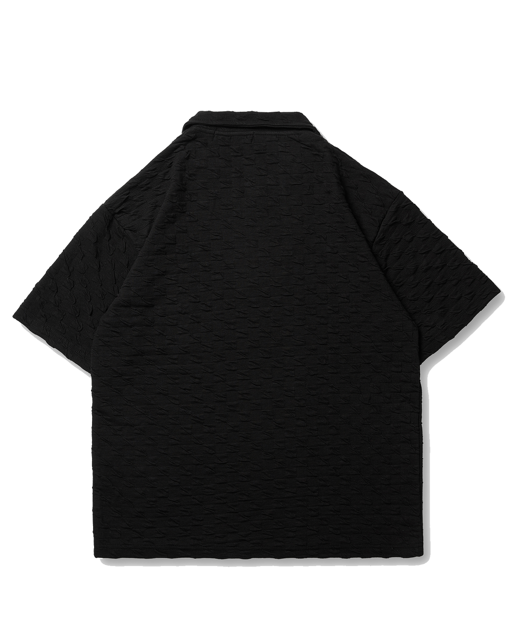 ★ESCSTUDIO★knit half neck polo (black)★正規品/直送料込 ☆ESCSTUDIO☆knit half neck polo (black)☆正規品/直送料込