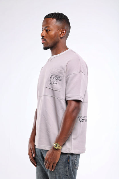 “Count Blessings” Grey T-shirt