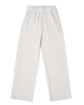 White Waffle Pants