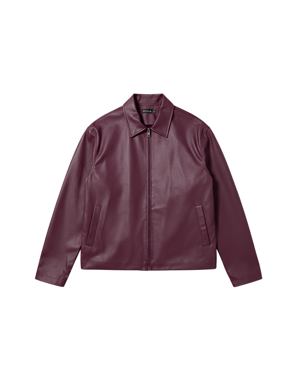 Burgundy Leather Jacket