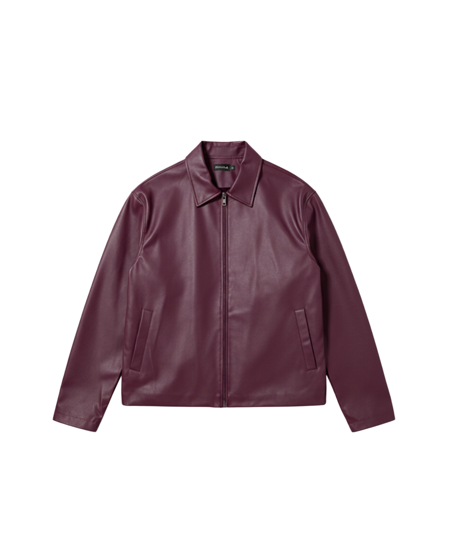 Burgundy Leather Jacket