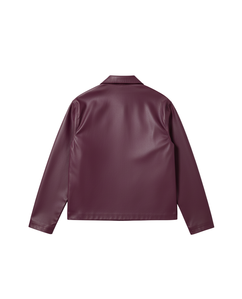 Burgundy Leather Jacket