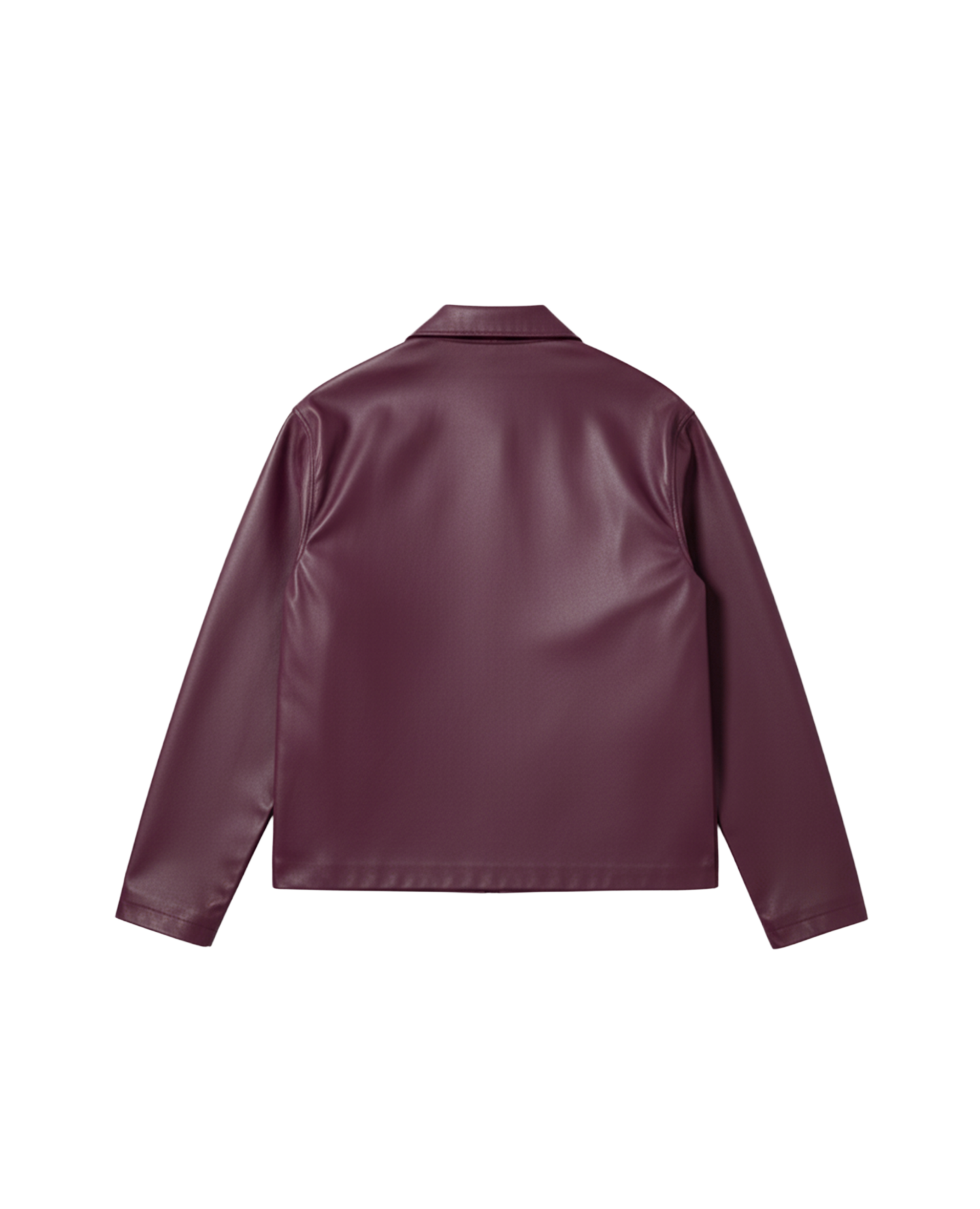 Burgundy Leather Jacket