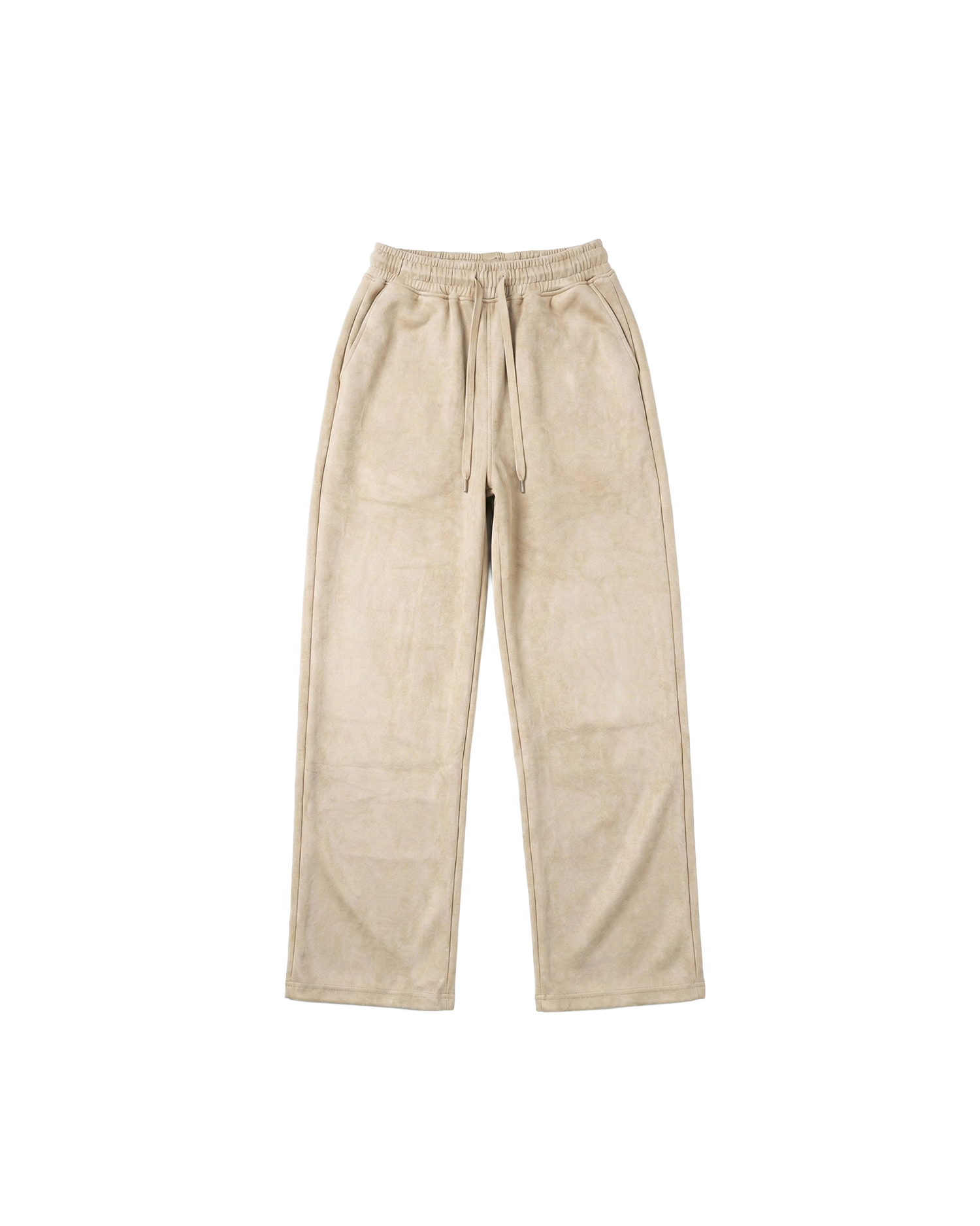 Nude Suede Pants