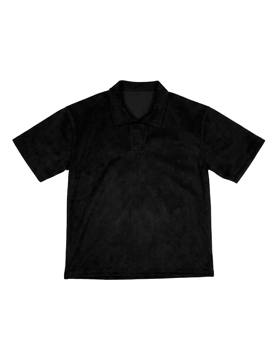Black Velvet Polo T-shirt