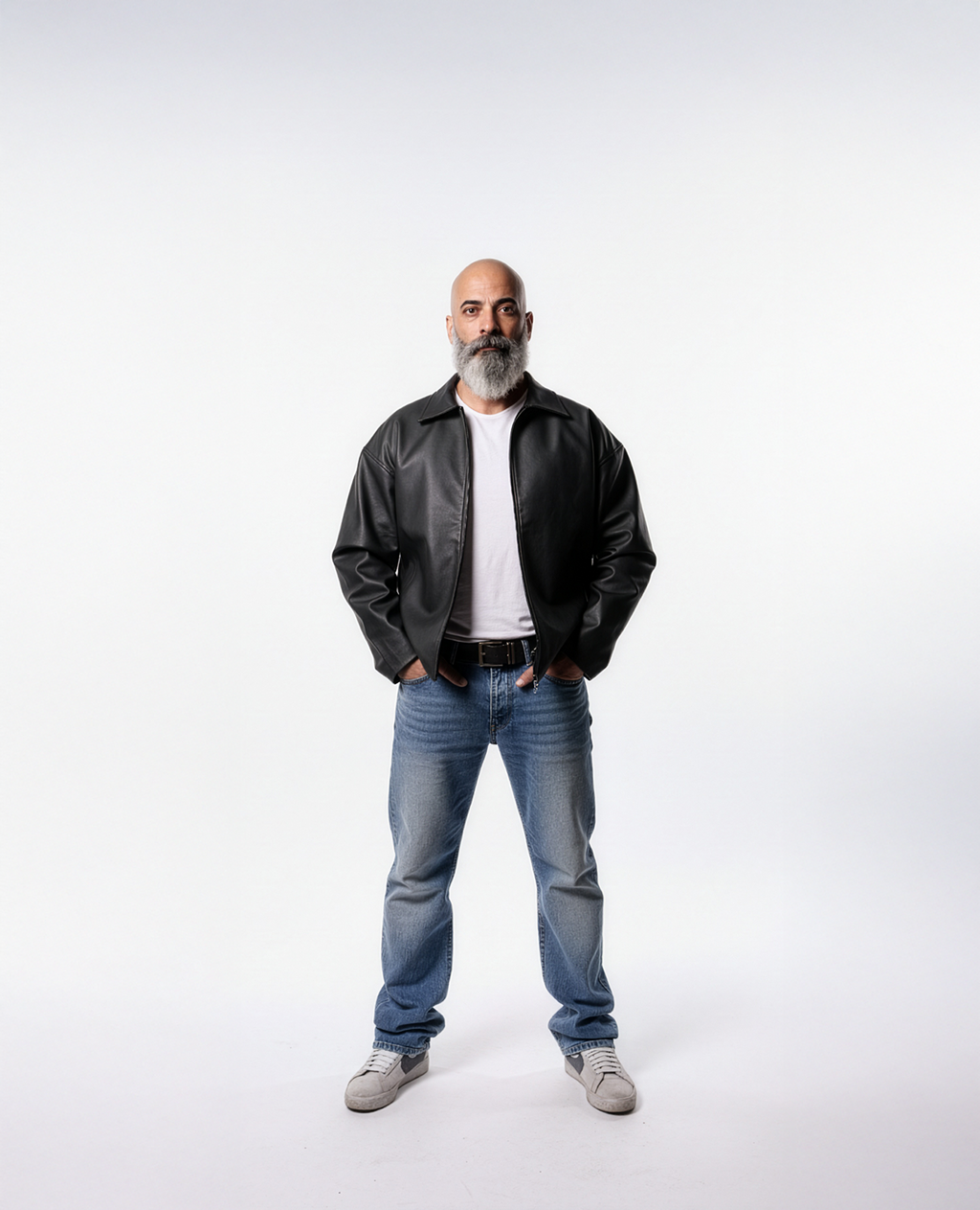 Noir Black Leather Jacket