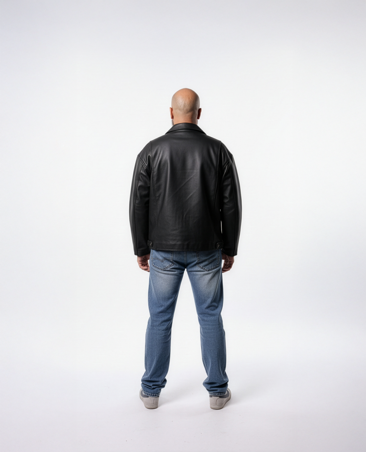 Noir Black Leather Jacket