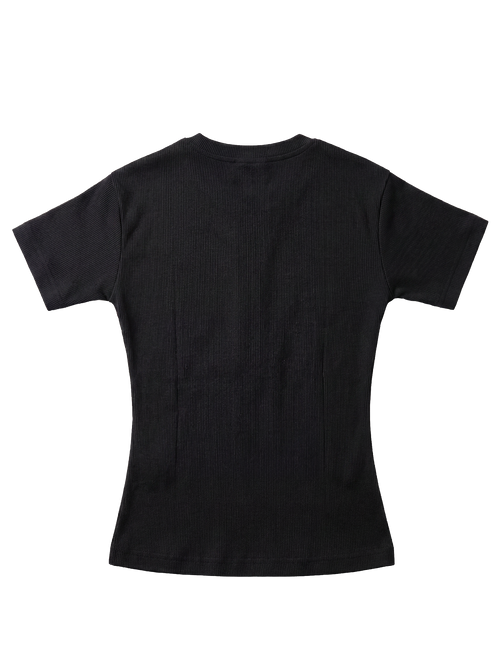 Black Henley Top