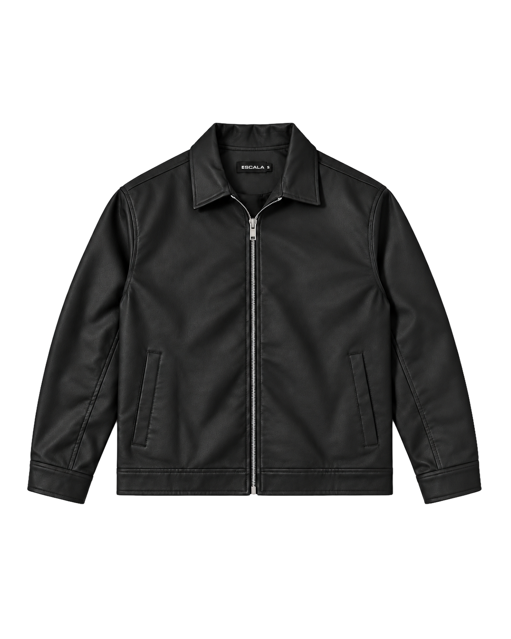 Noir Black Leather Jacket