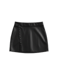 Black Leather Skirt