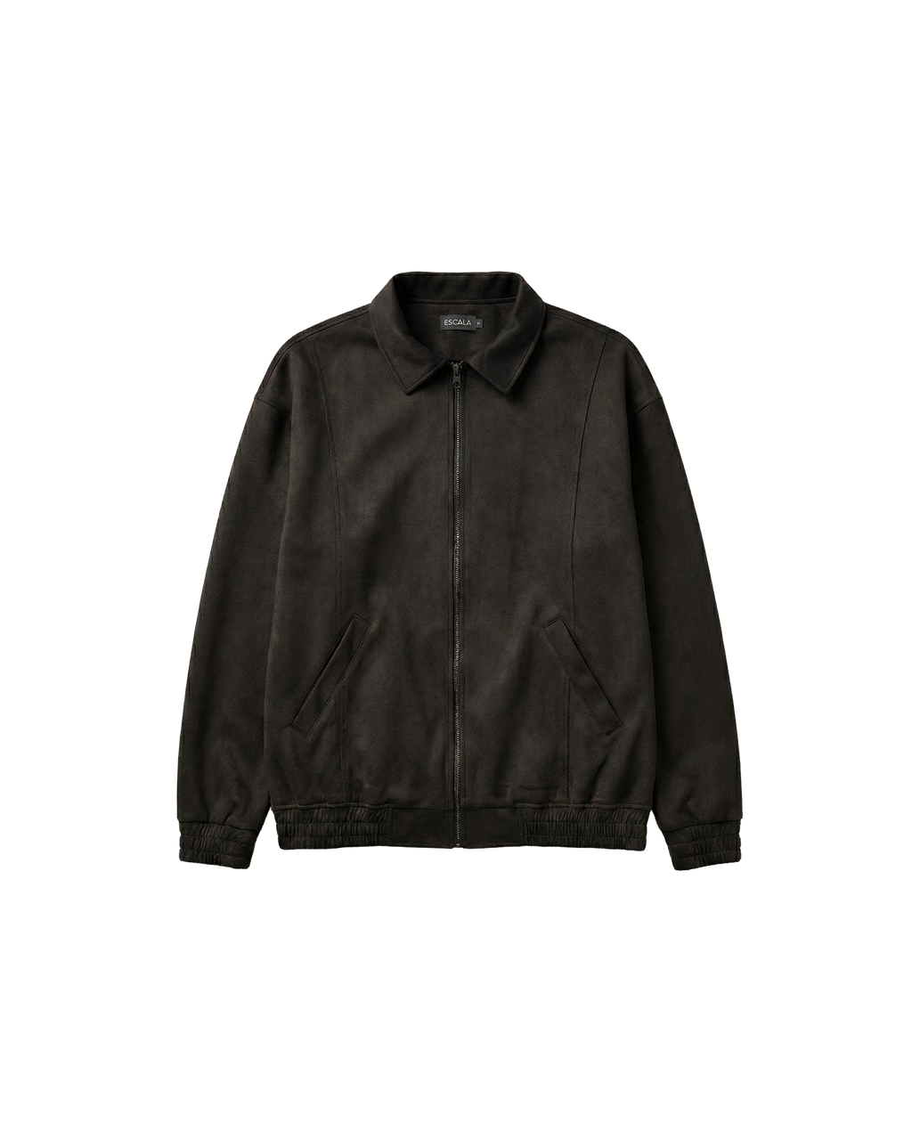 Obsidian Black Suede Tracksuit