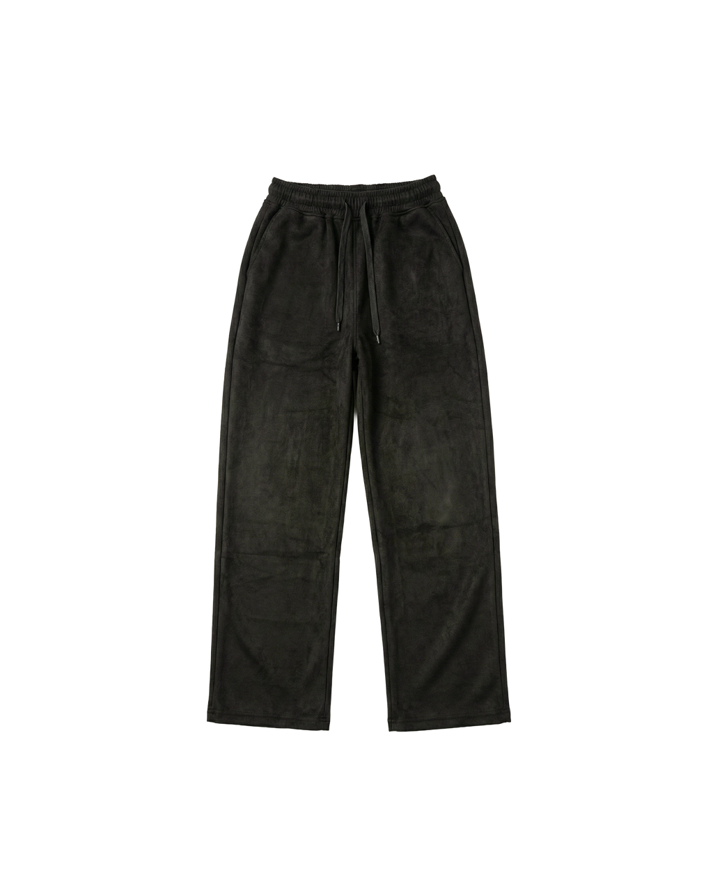 Obsidian Black Suede Pants