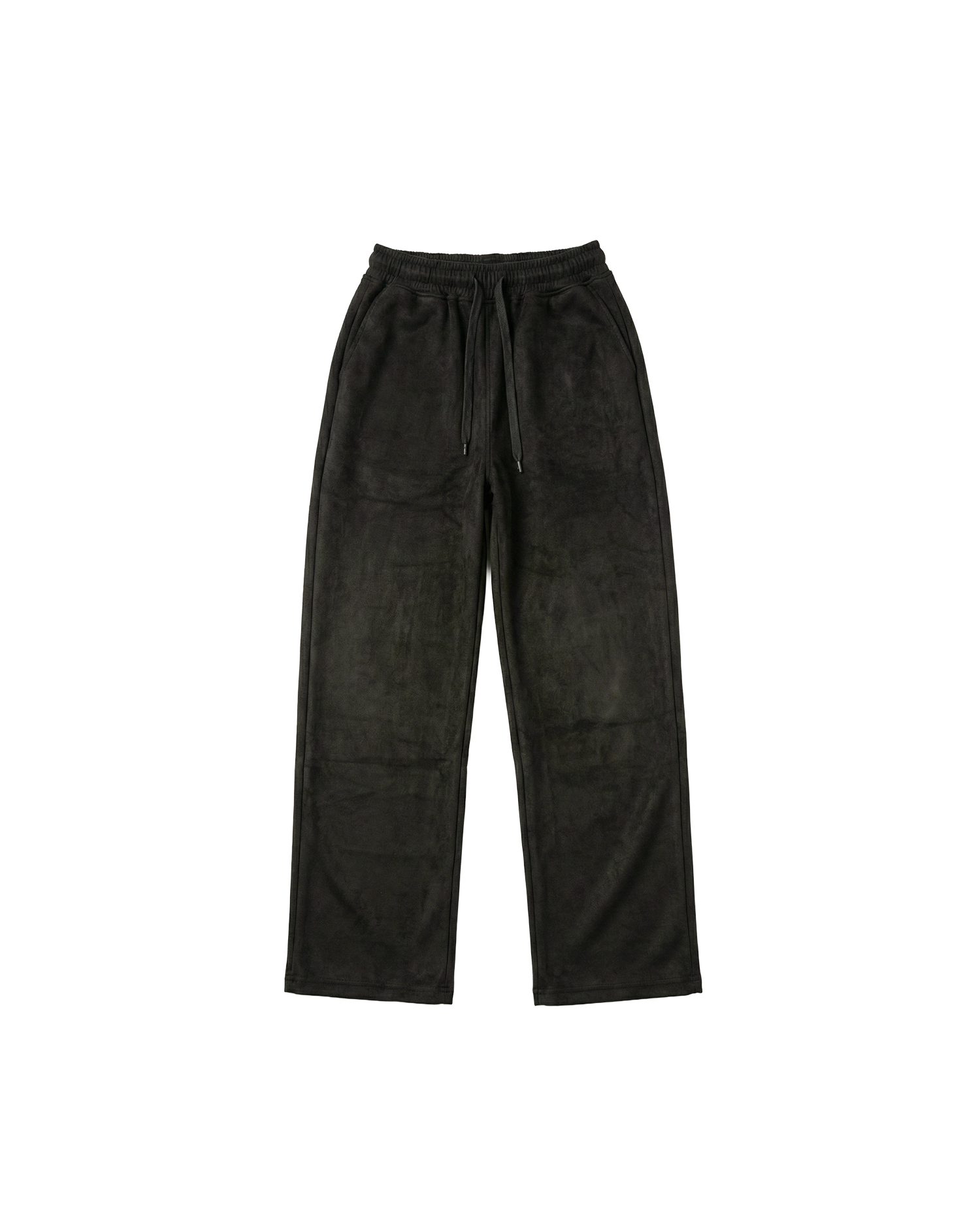 Obsidian Black Suede Pants