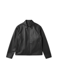 Noir Black Leather Jacket