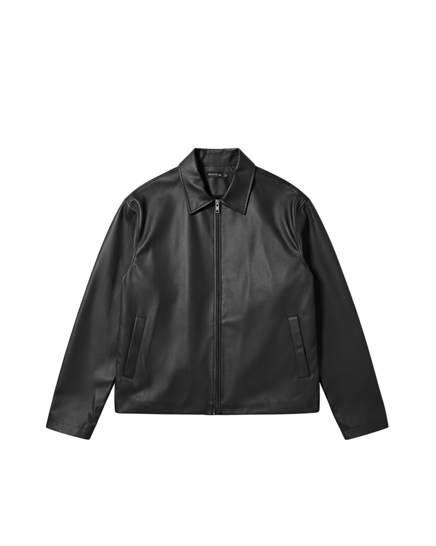 Noir Black Leather Jacket