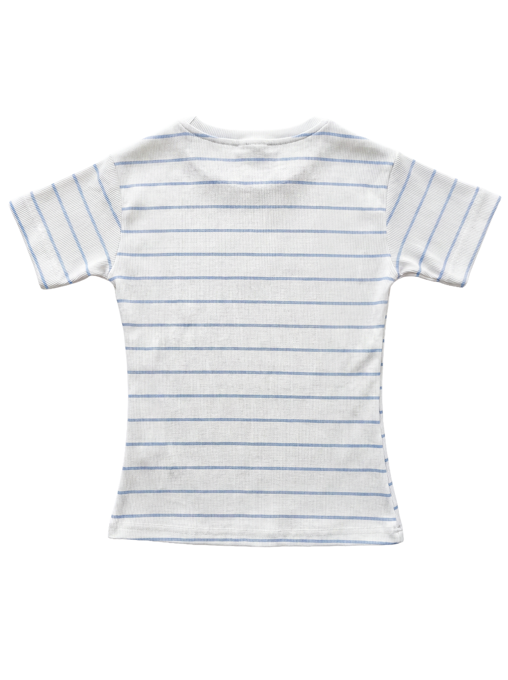 Blue Striped Baby Tee