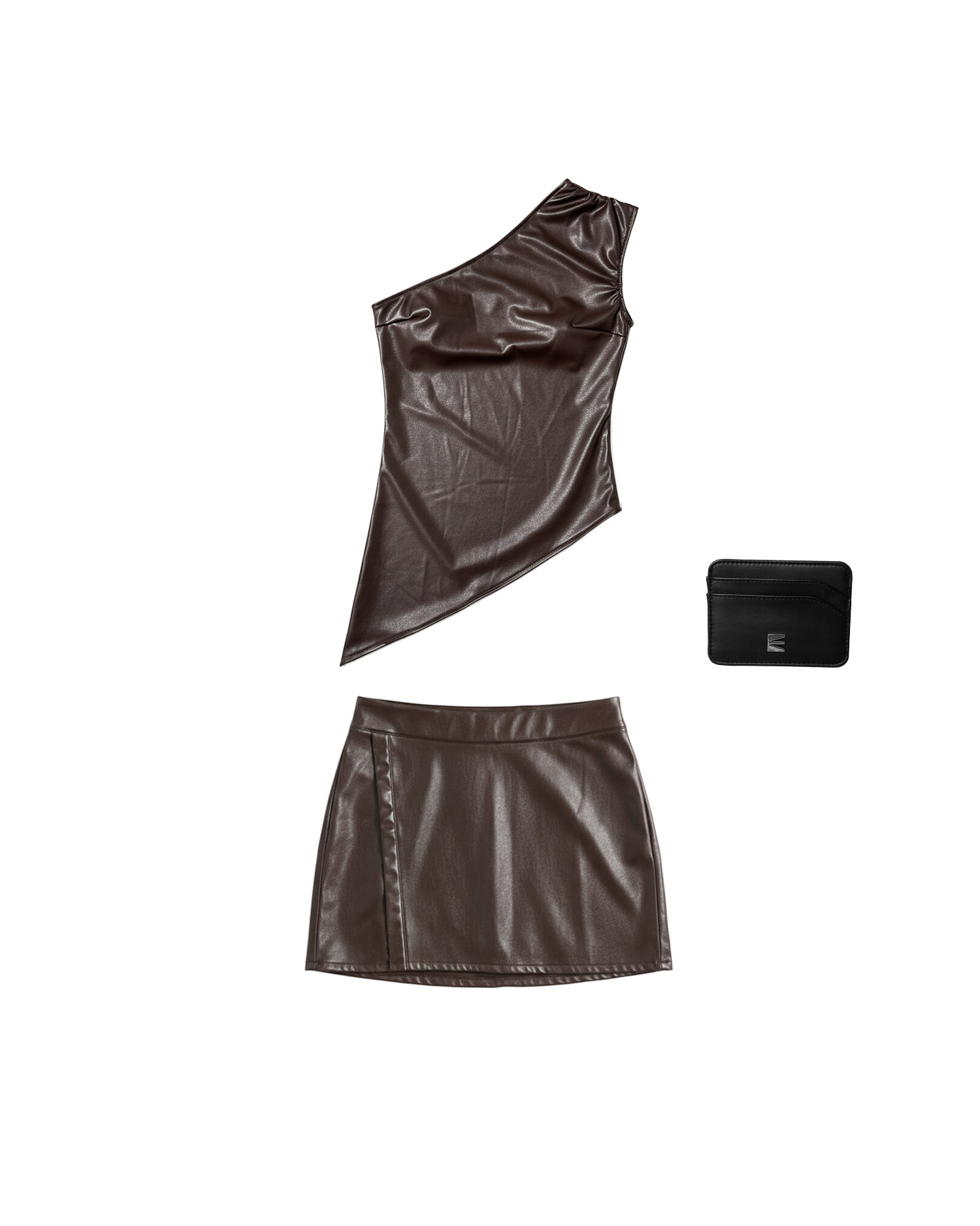 Brown Leather Set