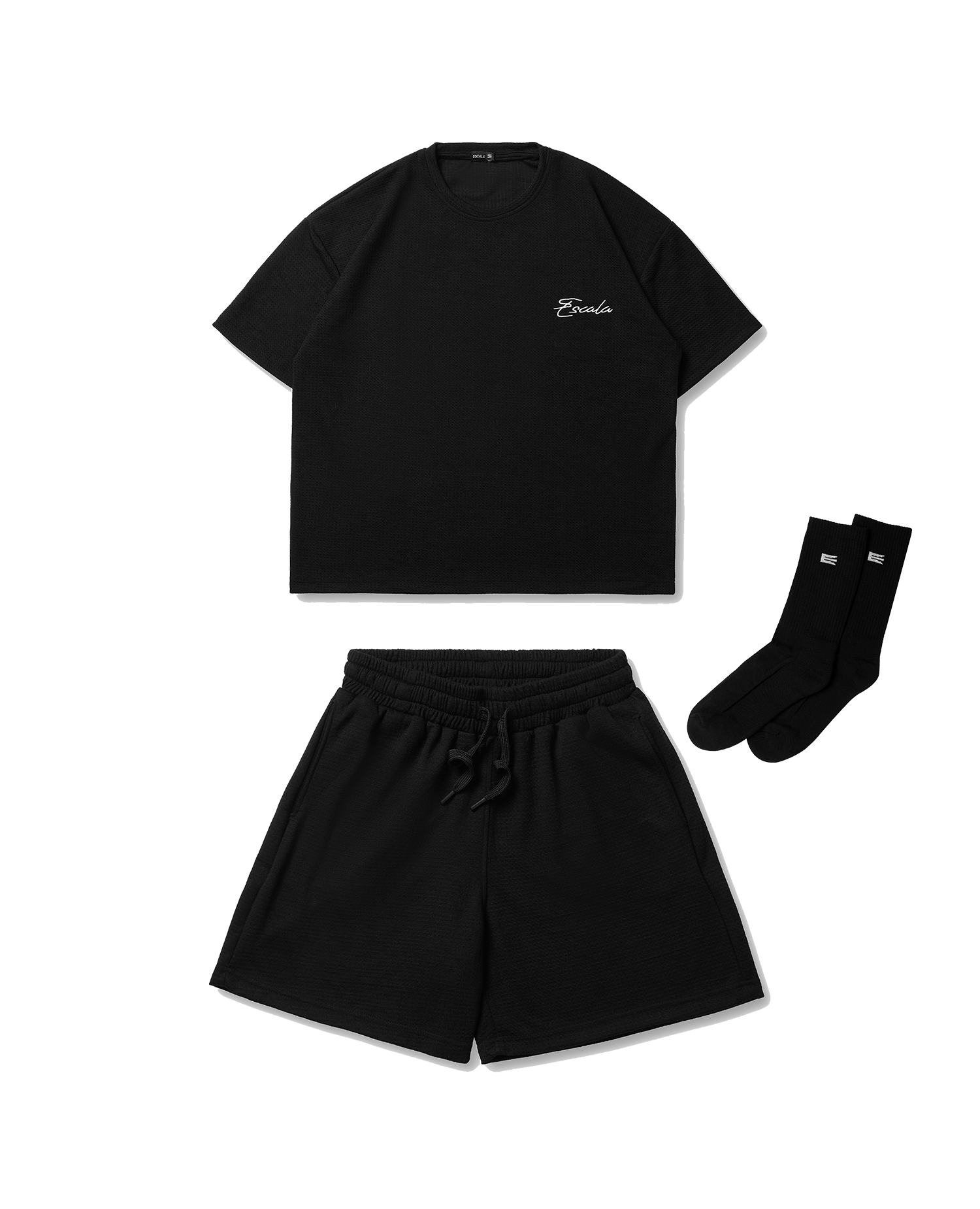Black Waffle Set