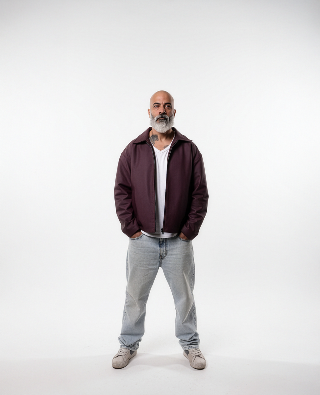 Burgundy Leather Jacket