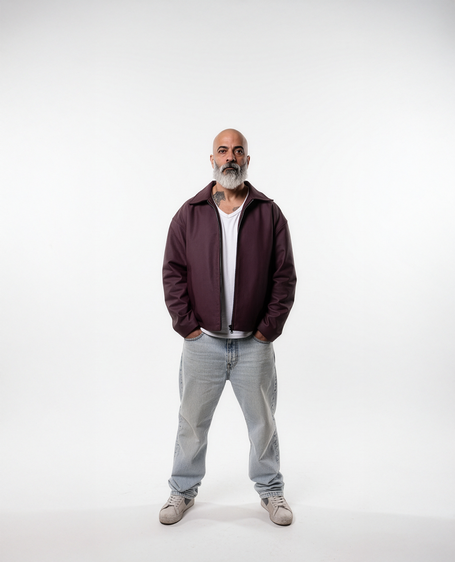 Burgundy Leather Jacket