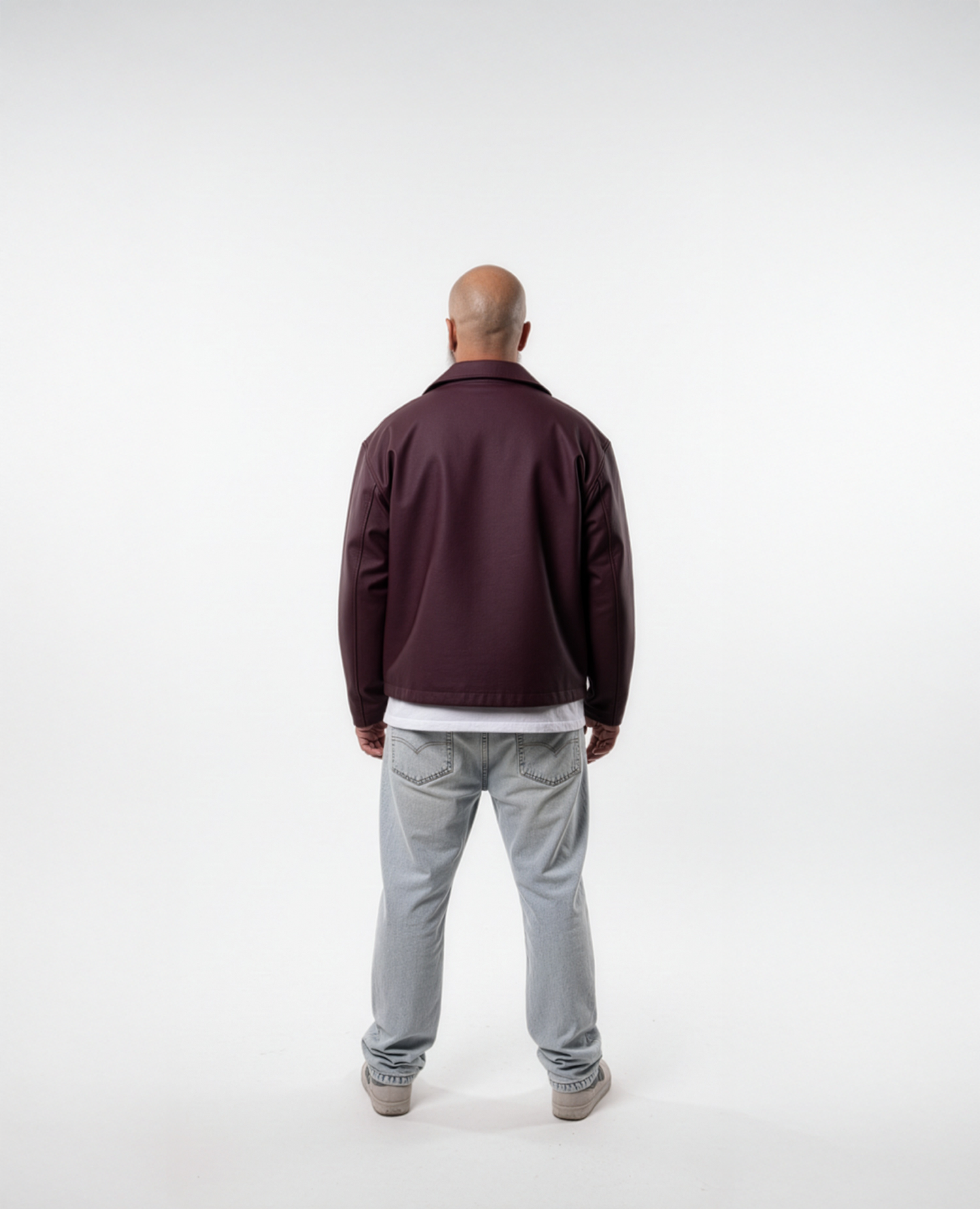 Burgundy Leather Jacket