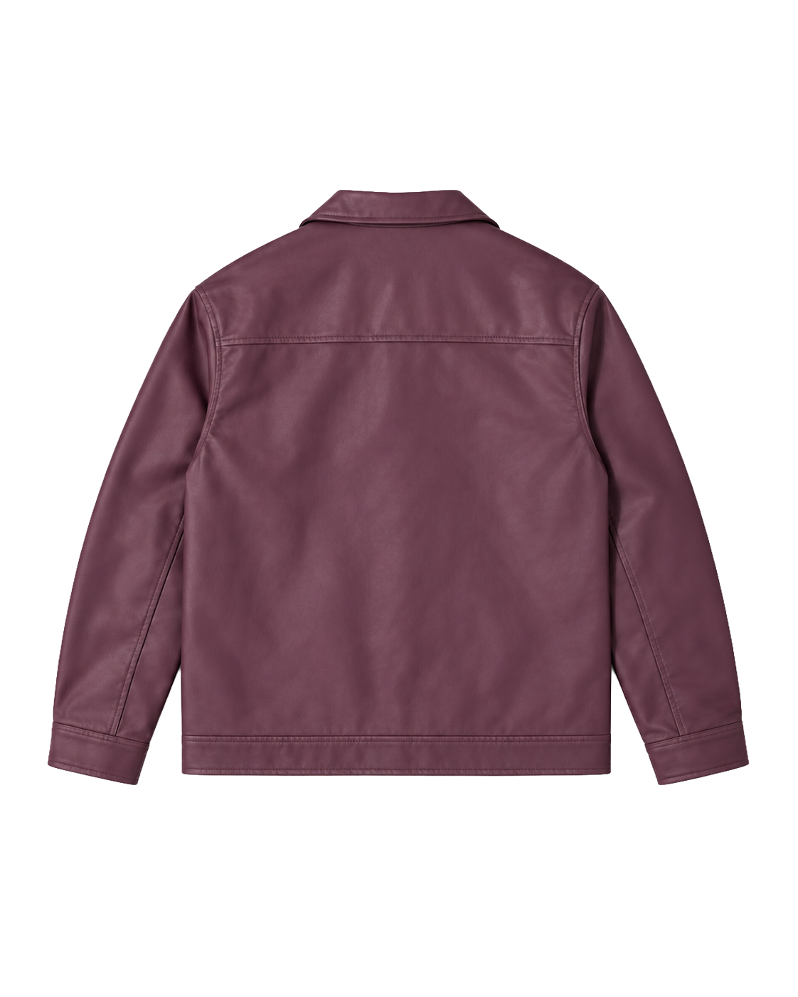 Burgundy Leather Jacket