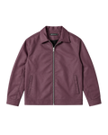 Burgundy Leather Jacket