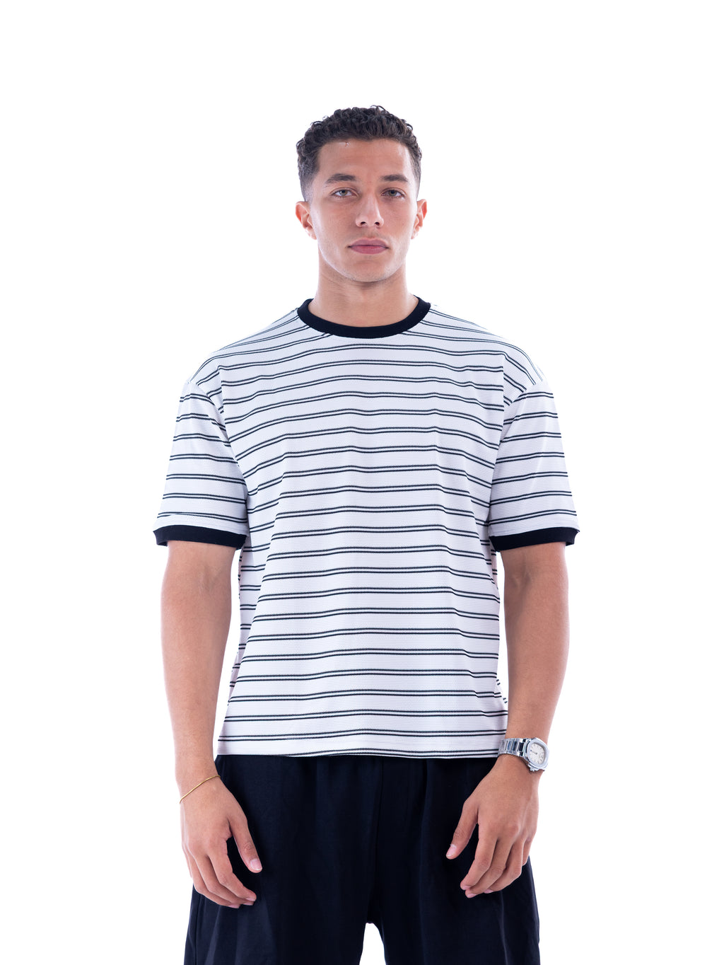 Black Striped T-shirt