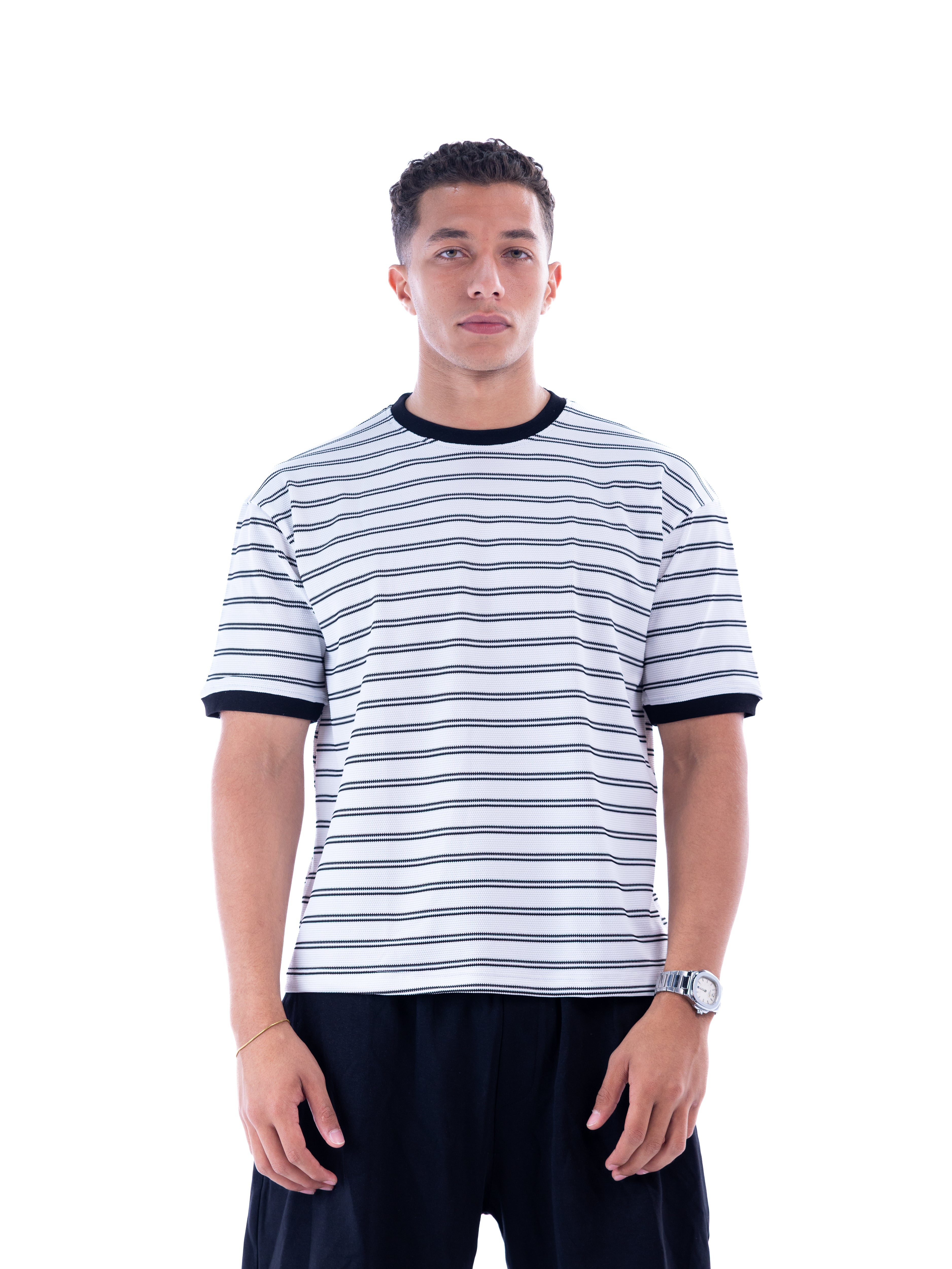 Black Striped T-shirt