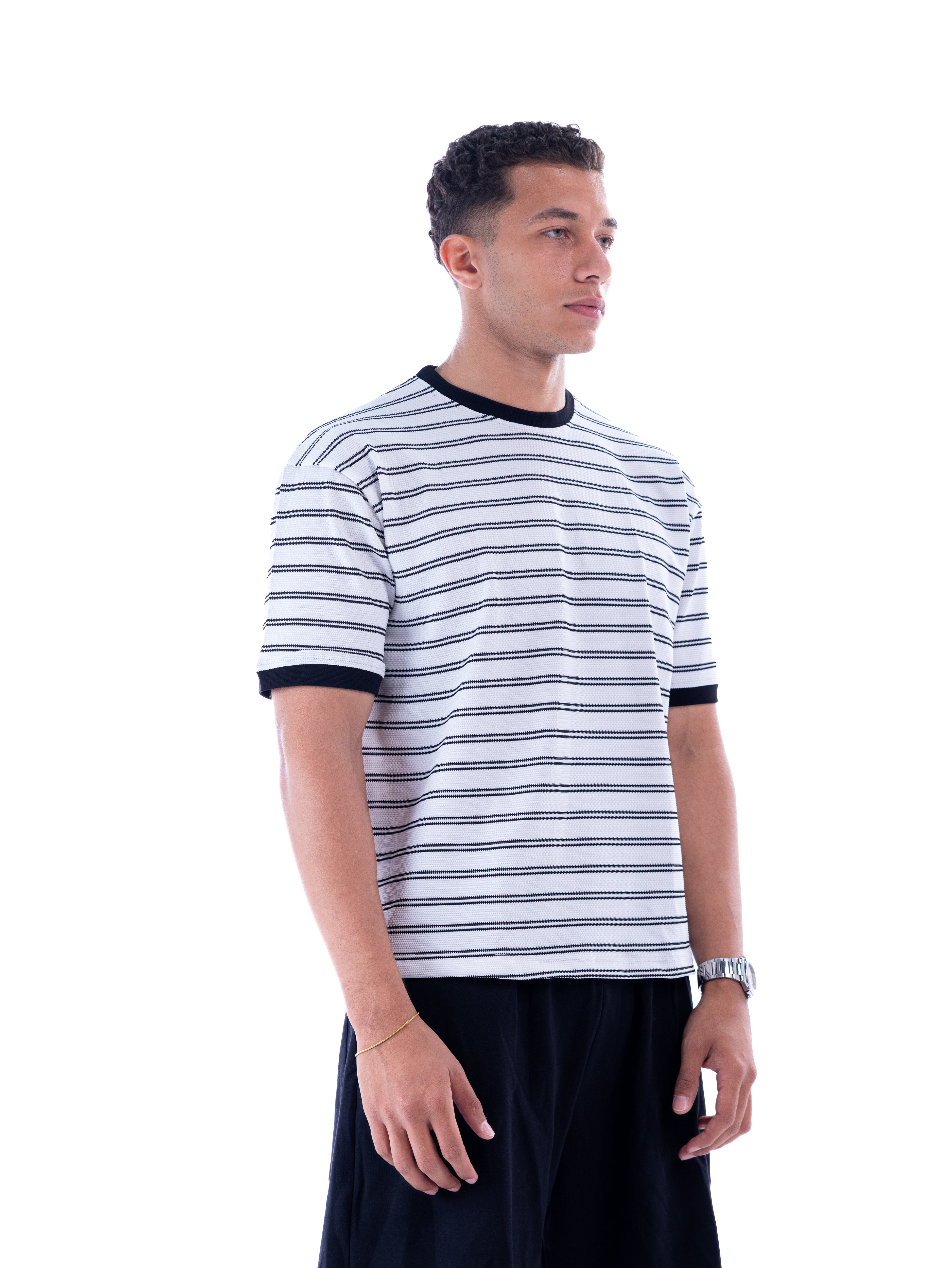 Black Striped T-shirt