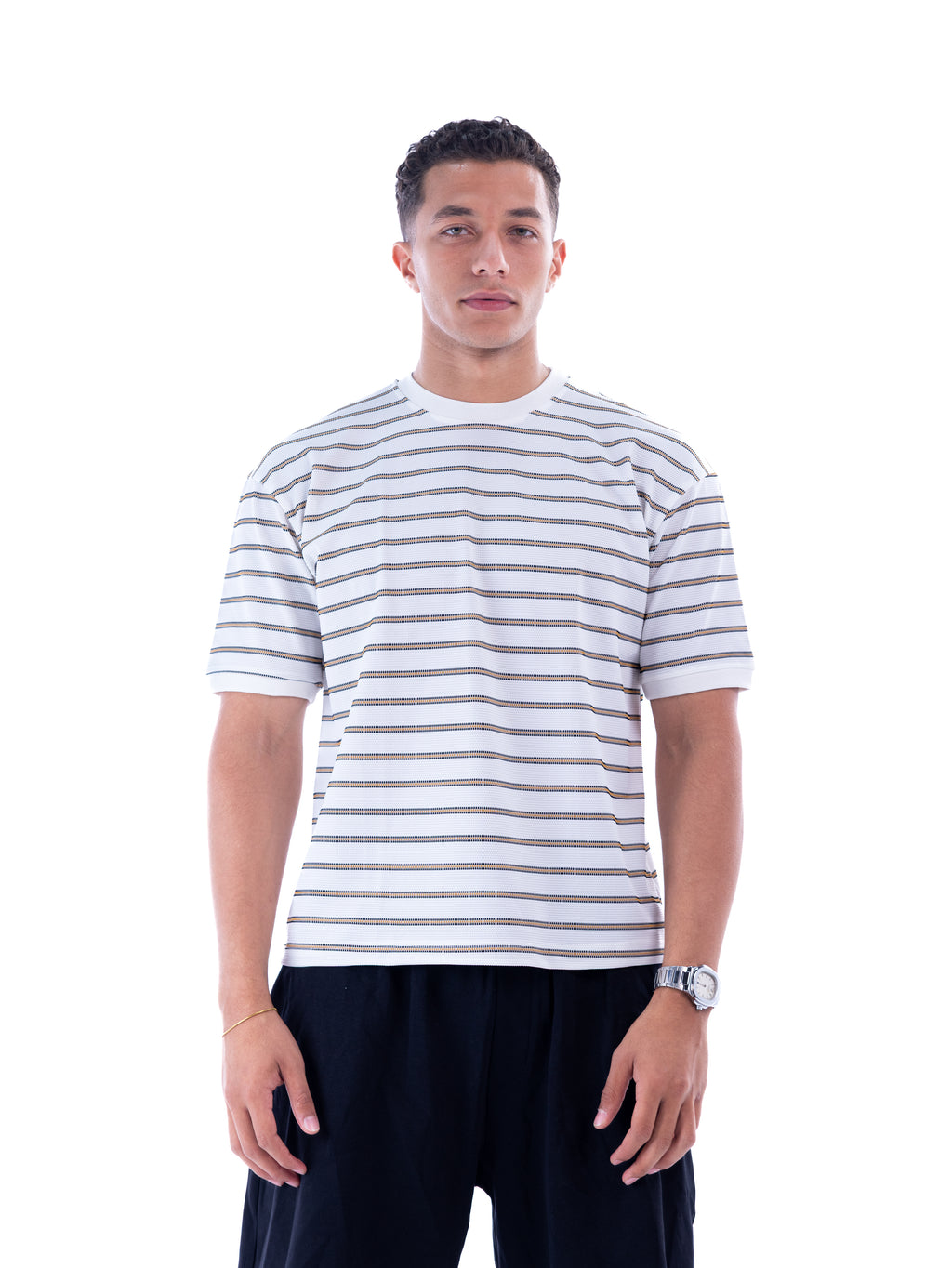 Yellow Striped T-shirt