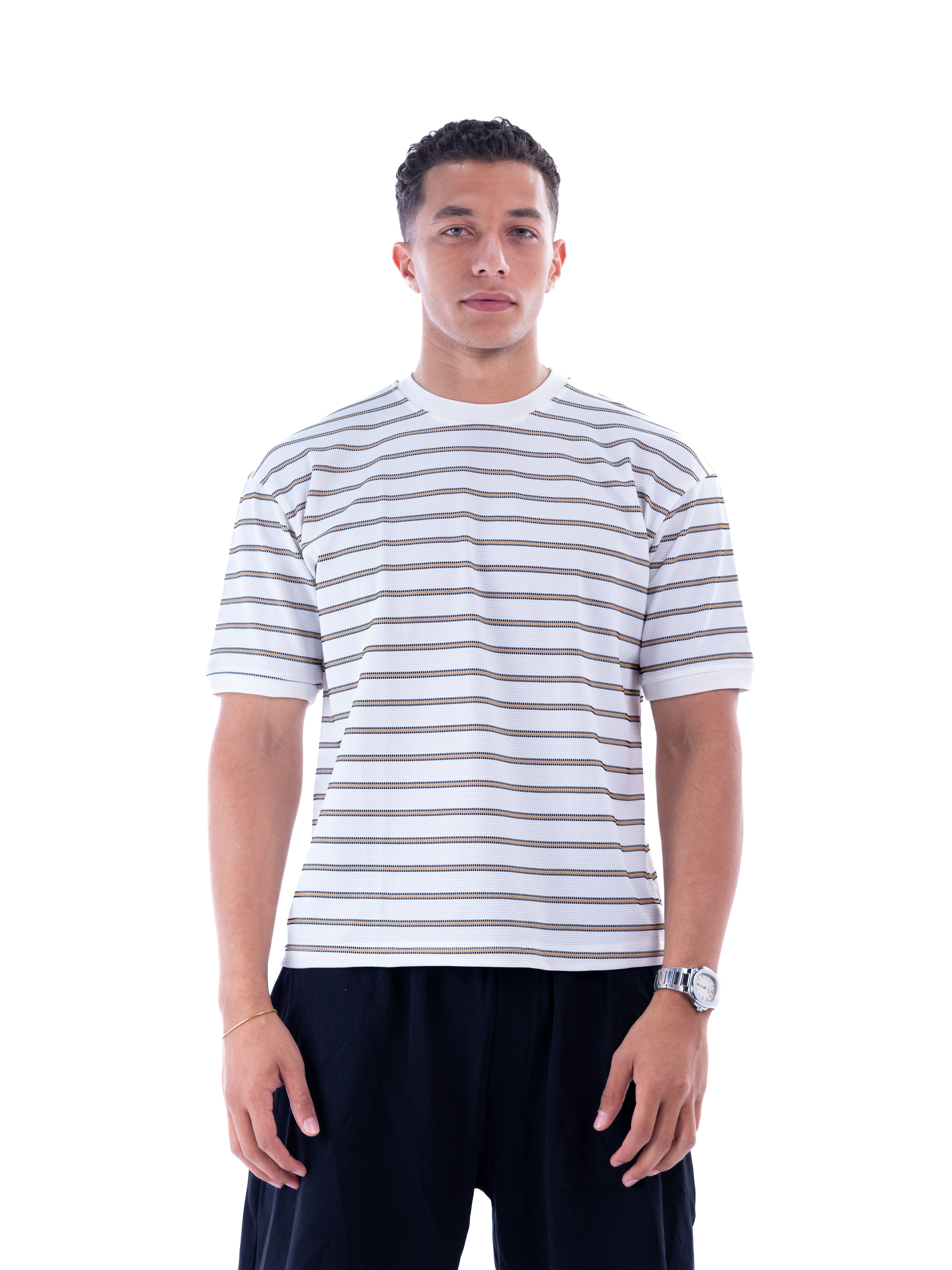 Yellow Striped T-shirt