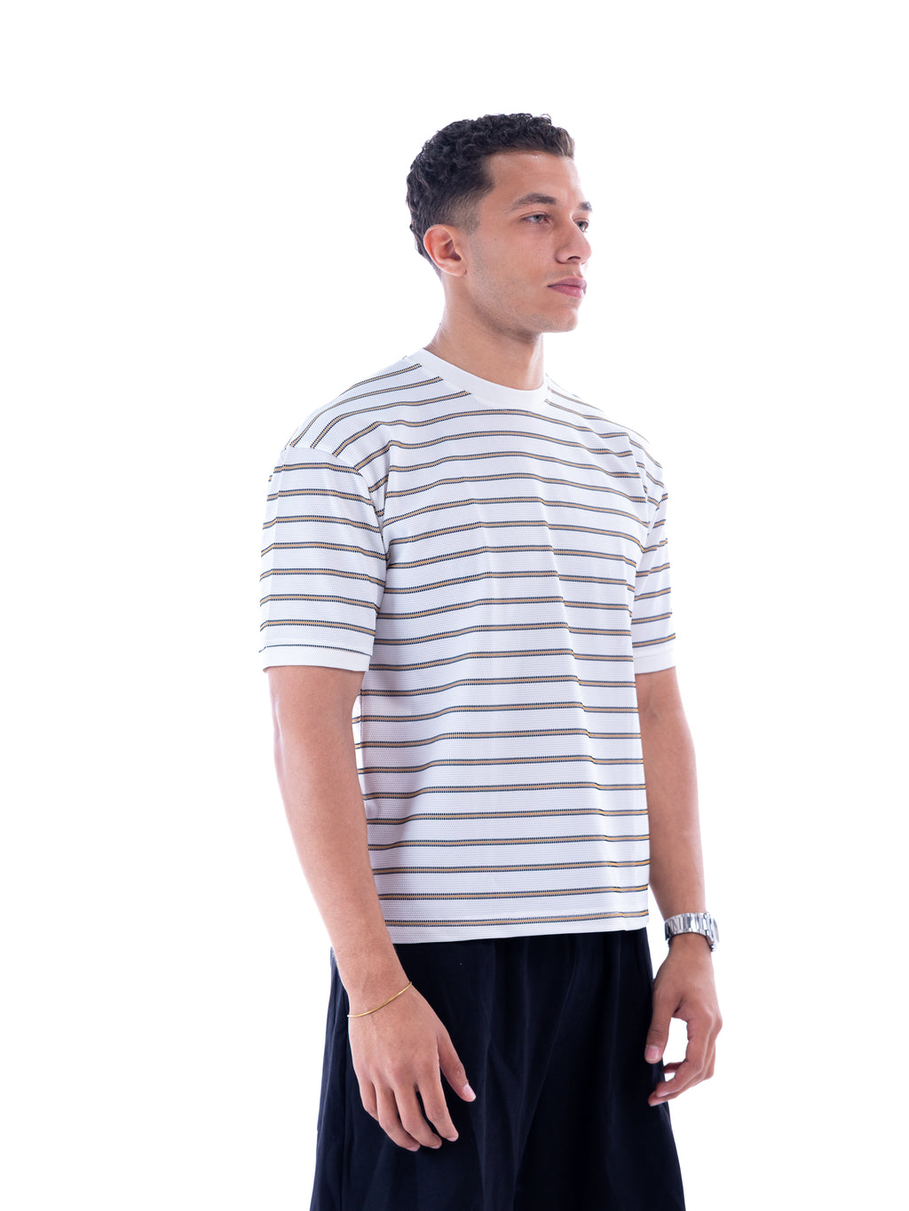 Yellow Striped T-shirt