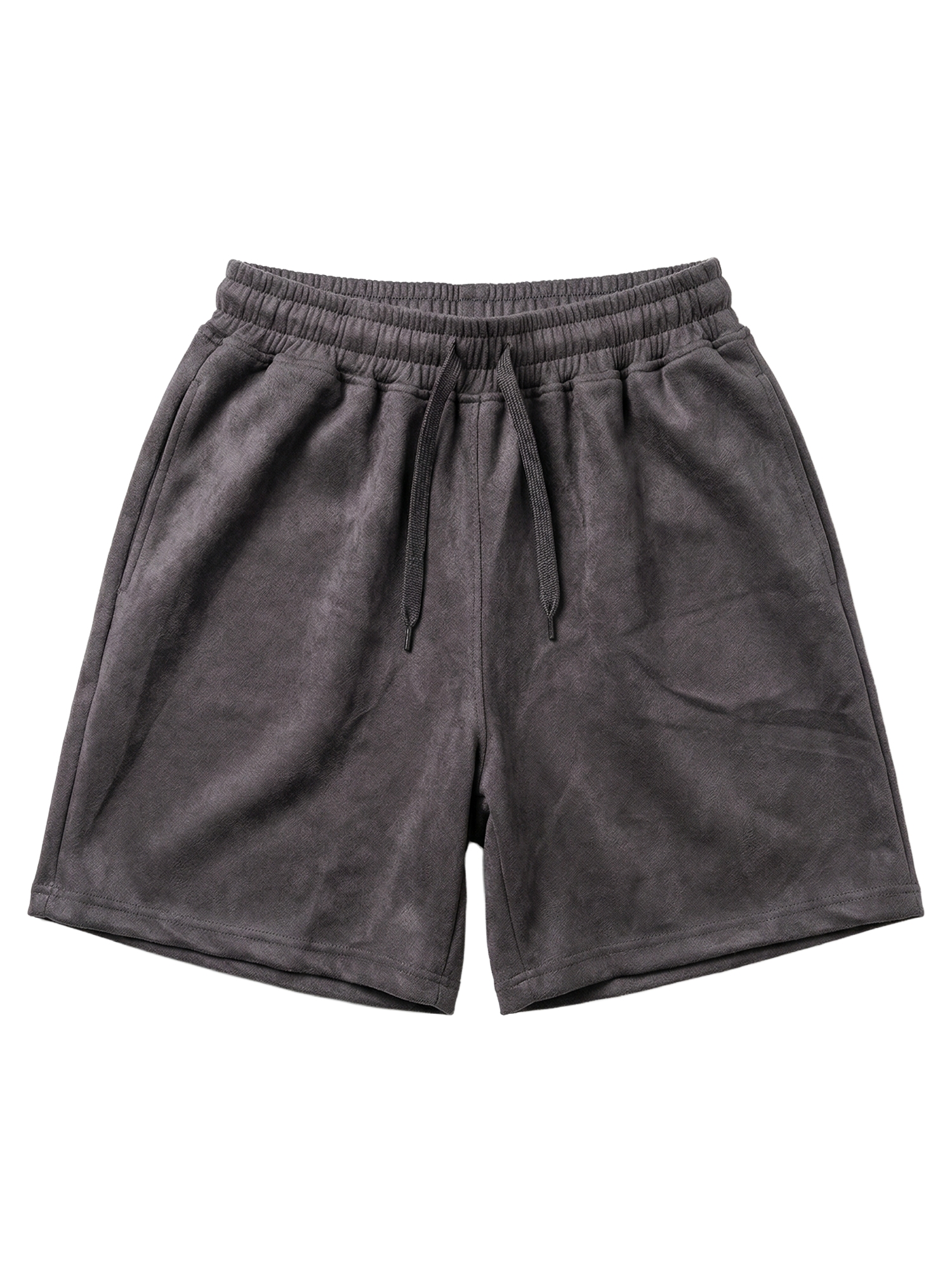 Grey Velvet Short