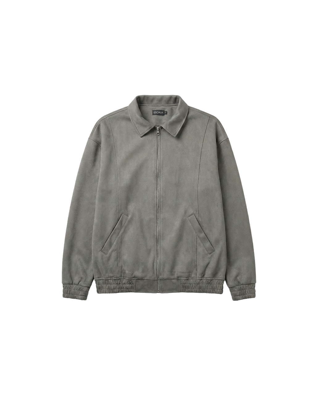 Graphite Grey Suede Tracksuit