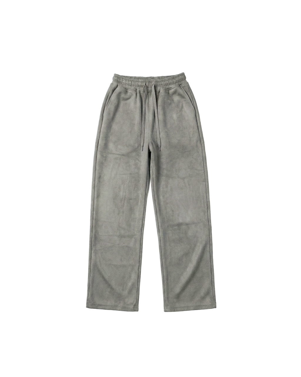 Graphite Grey Suede Tracksuit