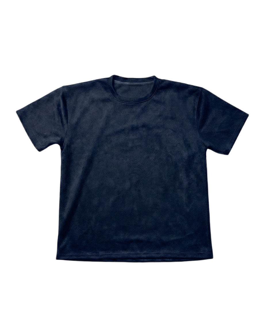 Navy Velvet T-shirt