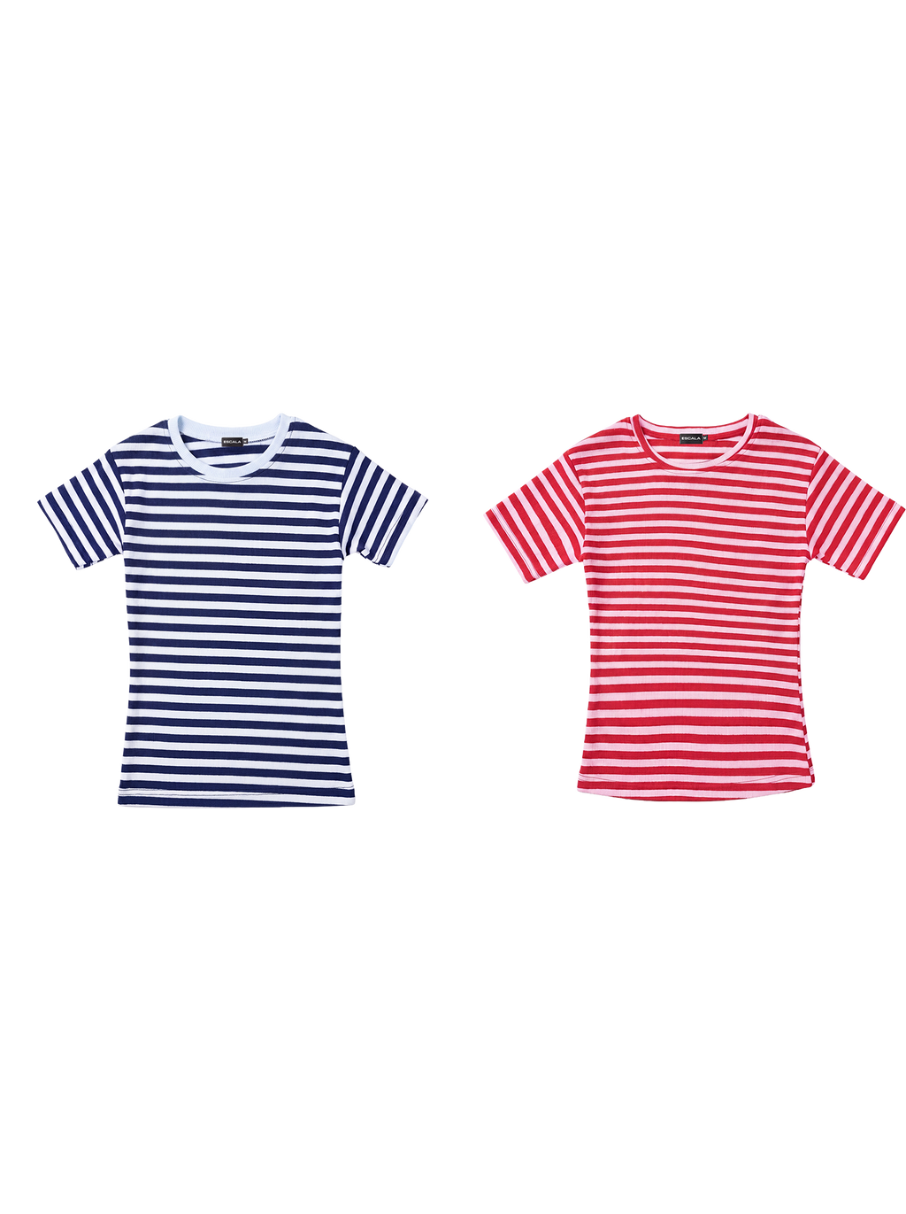 Red/Navy Baby Tee Bundle