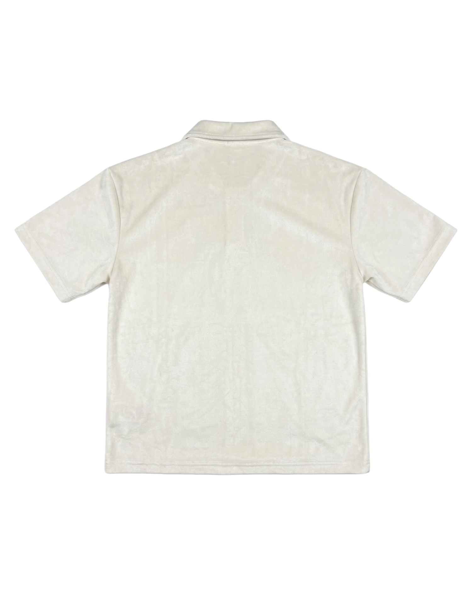 Off-white Velvet Polo T-shirt