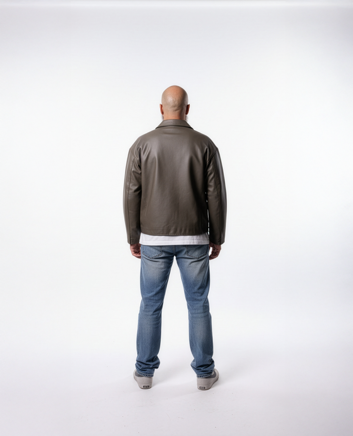 Olive Leather Jacket