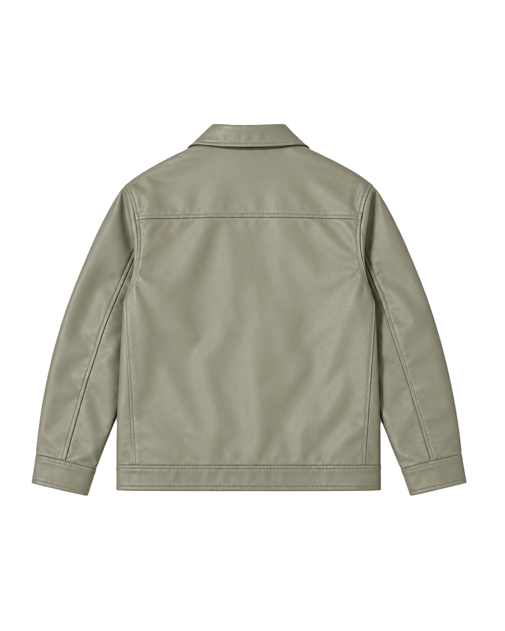 Olive Leather Jacket