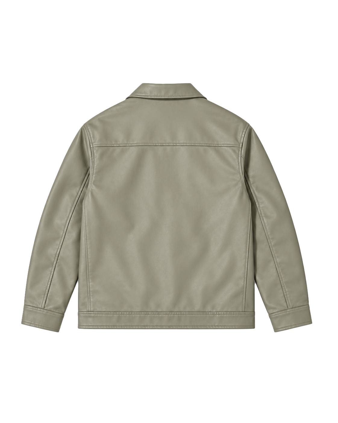 Olive Leather Jacket